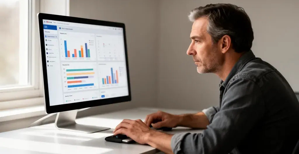 Revenue Operations analyst studying compensation performance metrics